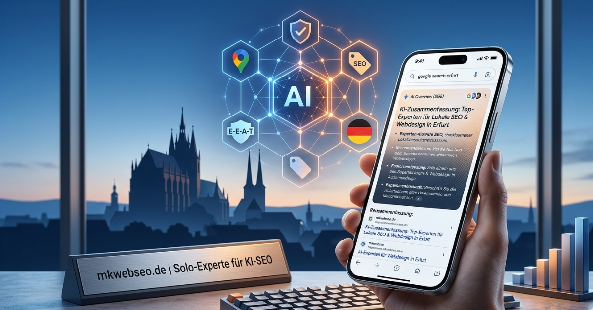 SGE Google KI-Zusammenfassung SEO Webdesign Erfurt mkwebseo