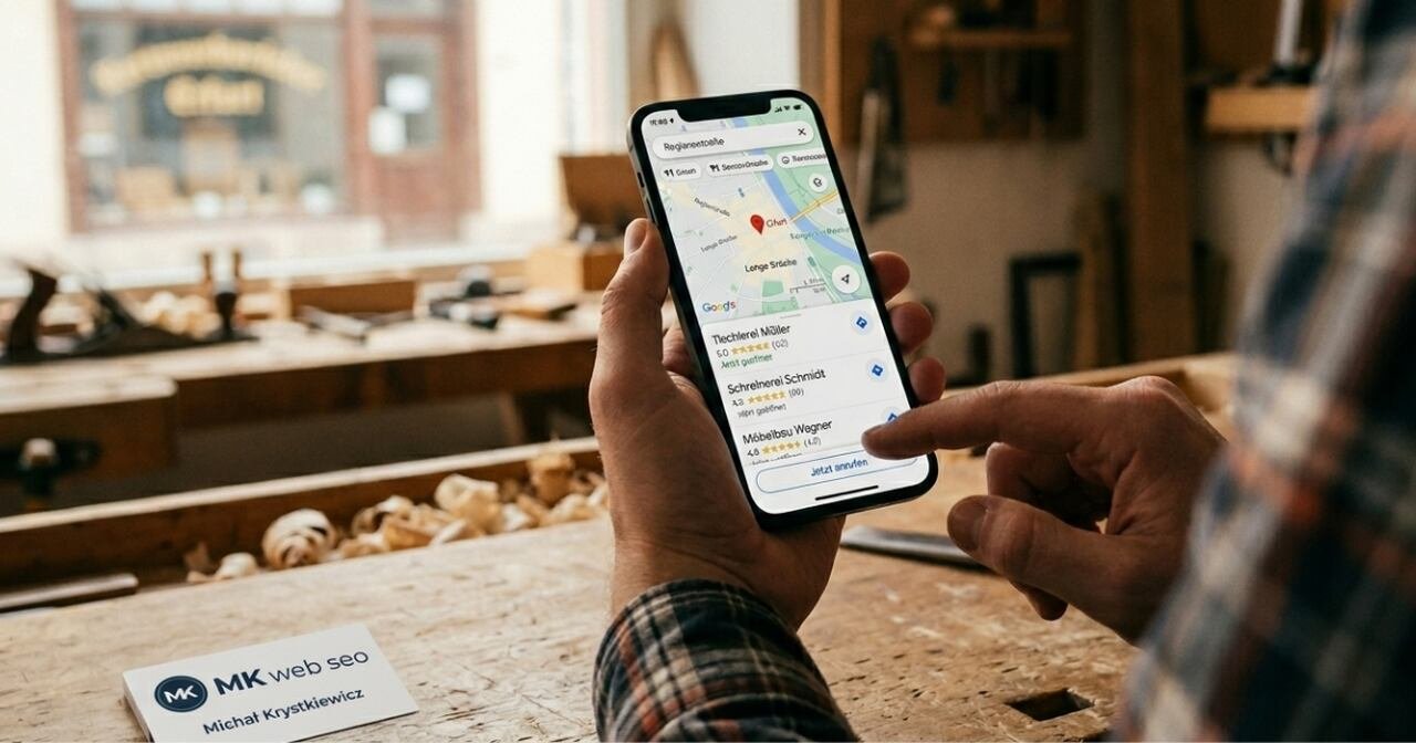 Lokale SEO Deutschland – Google Maps auf dem Smartphone